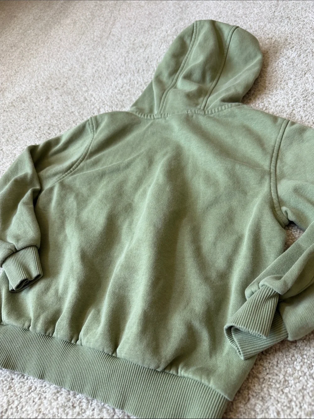 Nike Green Pullover Hoodie with White Swoosh